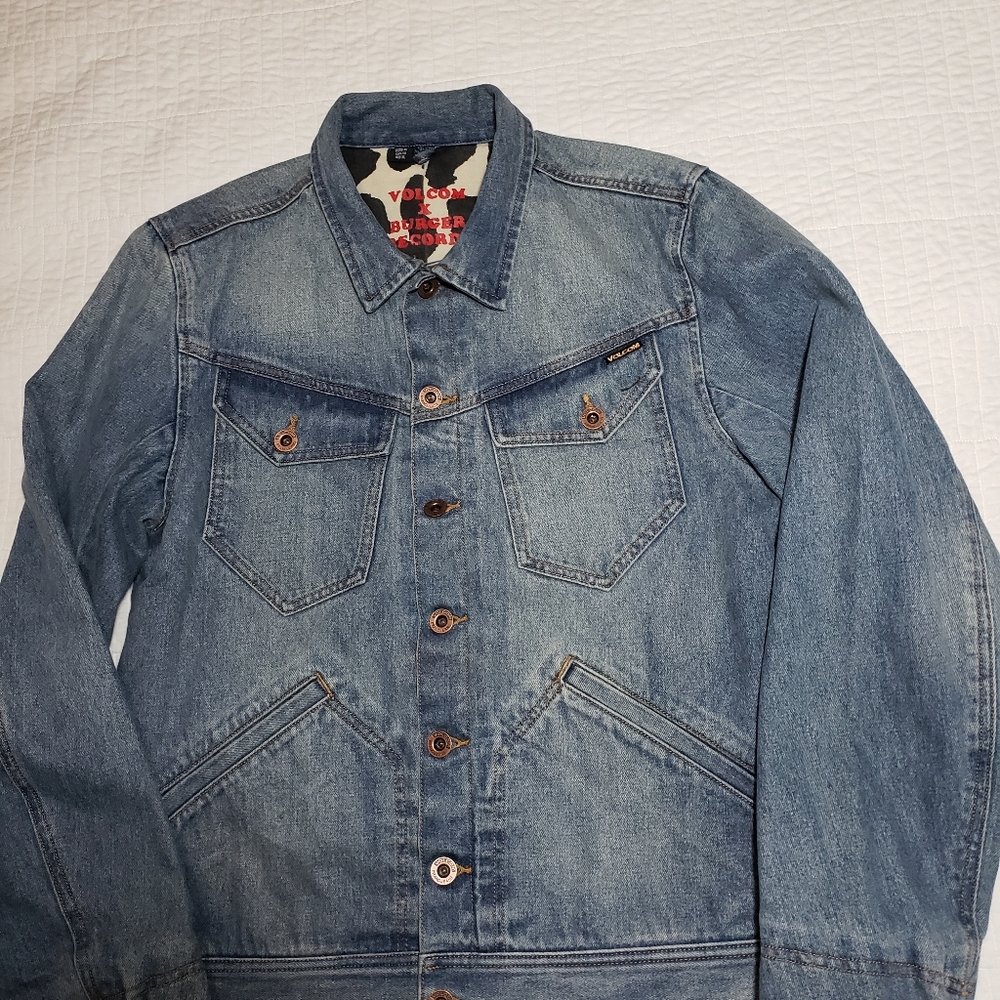 Mens xl Volcom denim jacket